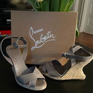 Authentic Christian Louboutin Wedges